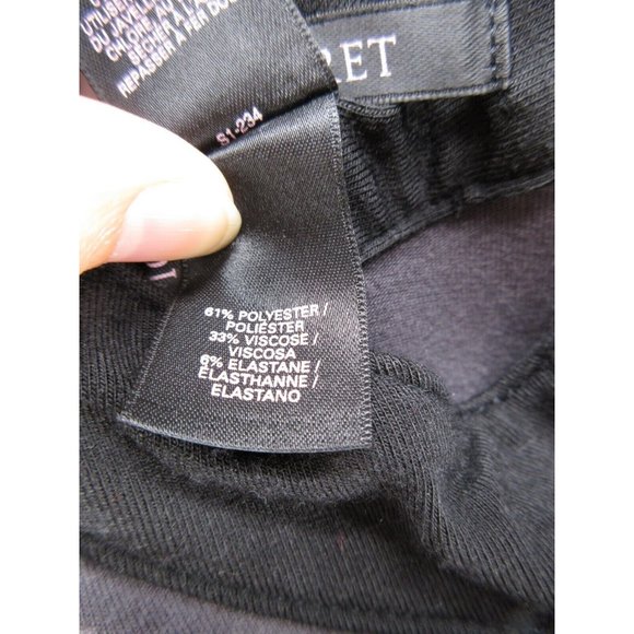 Victorias Secret Dress Small Fit Flare Velvet Trim Cut Out Pleated - Picture 8 of 9